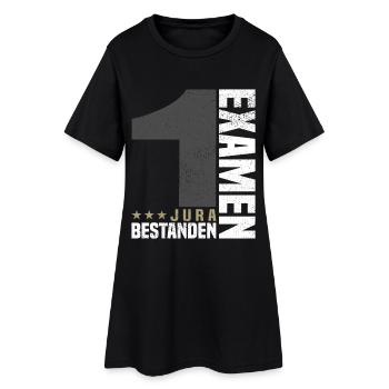 Félicitations pour le premier examen de droit - Robe T-shirt Femme - noir - Devant