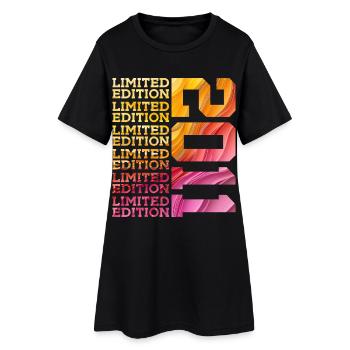 ÉDITION LIMITÉE 2011 15 ANS 15E ANNIVERSAIRE - Robe T-shirt Femme - noir - Devant