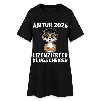 Final exam 2026 Abitur passed - Women’s T-Shirt Dress - black - Front