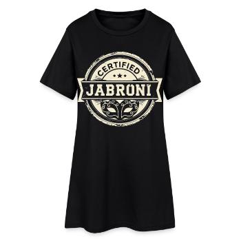 Jabroni certifié - Robe T-shirt Femme - noir - Devant