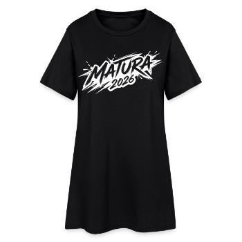 Maturité 2026 - Robe T-shirt Femme - noir - Devant