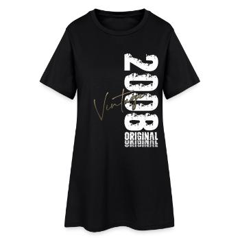 18th Birthday Shirt – Original 2008 Vintage Retro - Women’s T-Shirt Dress - black - Front