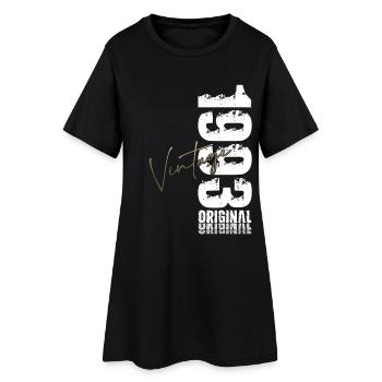 33. Geburtstag Shirt – Original 1993 Vintage Retro - Frauen T-Shirt-Kleid - Schwarz - Vorne