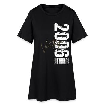 T-shirt 20e anniversaire – Original 2006 Vintage Retro - Robe T-shirt Femme - noir - Devant
