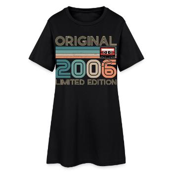 20 Years 20th Anniversary 2006 Original Vintage - Women’s T-Shirt Dress - black - Front
