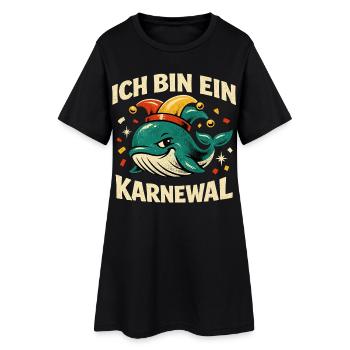 Je suis un jeu de mots Karnewal Jecke 5e saison - Robe T-shirt Femme - noir - Devant