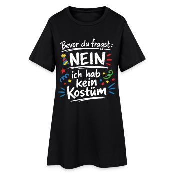 Avant que tu demandes, je n’ai pas de costume qui dit - Robe T-shirt Femme - noir - Devant
