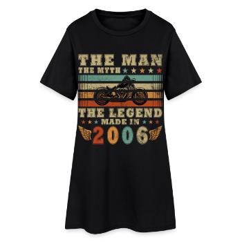 20E ANNIVERSAIRE DE MOTO ÉDITION LIMITÉE 2006 - Robe T-shirt Femme - noir - Devant