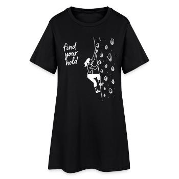 Femmes chemises de bloc – Trouvez vos marques - Robe T-shirt Femme - noir - Devant