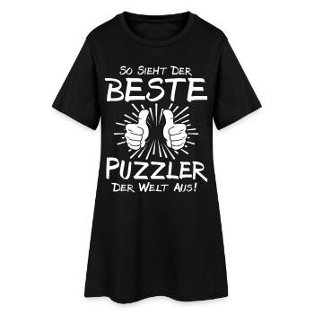 Meilleur Puzzle - Robe T-shirt Femme - noir - Devant