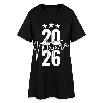 Maturité 2026 - Robe T-shirt Femme - noir - Devant