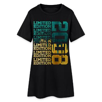 LIMITED EDITION 2008 18 YEARS 18TH BIRTHDAY - Women’s T-Shirt Dress - black - Front