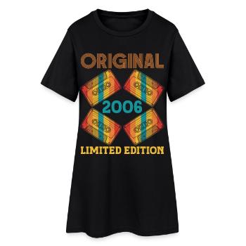 Original 20e Anniversaire 20 ans 2006 Cadeau Tee - Robe T-shirt Femme - noir - Devant