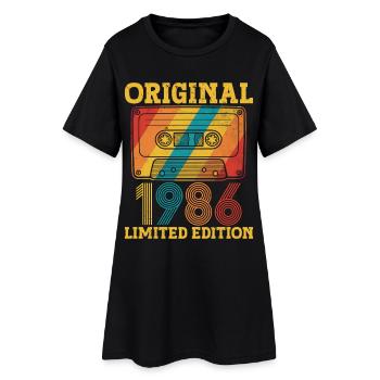 40th Birthday 40 Years 1986 Birthday Gift - Women’s T-Shirt Dress - black - Front