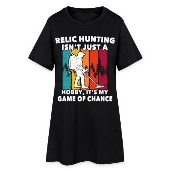 Détecteur de métaux Relic Seeker - Robe T-shirt Femme - noir - Devant