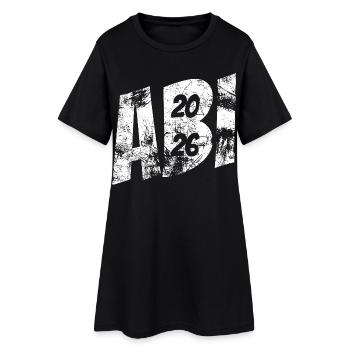 Abi 2026 - Abitur - Don - Robe T-shirt Femme - noir - Devant