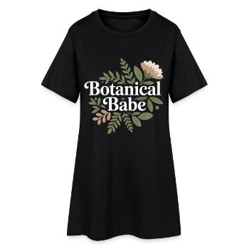 Herboriste Botanique Babe Clinique Professionnel DC - Robe T-shirt Femme - noir - Devant