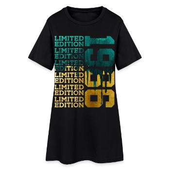 ÉDITION LIMITÉE 1986 40 ANS 40E ANNIVERSAIRE - Robe T-shirt Femme - noir - Devant