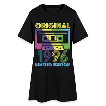 Original 1996 Cassette 30e Anniversaire 30 ans Tee - Robe T-shirt Femme - noir - Devant