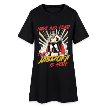 Le Jabroni est là - Robe T-shirt Femme - noir - Devant