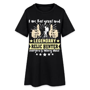 Détecteur de métaux Relic Seeker - Robe T-shirt Femme - noir - Devant