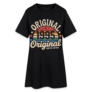 1995 Vintage Limited Edition Gift 1995 - Women’s T-Shirt Dress - black - Front