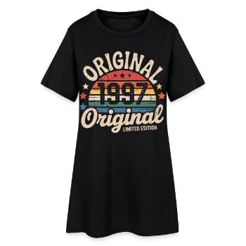 1997 Vintage Édition limitée Cadeau 1997 - Robe T-shirt Femme - noir - Devant