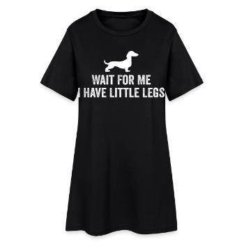 Meilleur cadeau de propriétaire de chien Maman Père Teckel - Robe T-shirt Femme - noir - Devant