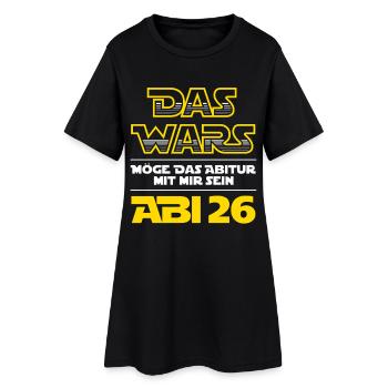 Les guerres | Abi 2026 - Abitur - Don - Robe T-shirt Femme - noir - Devant