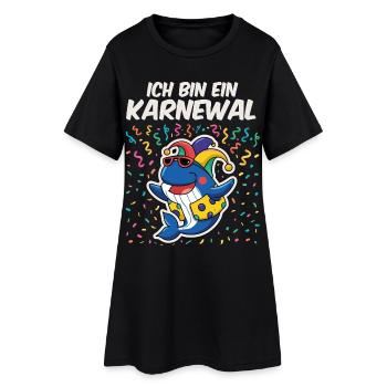 Je suis un carnaval - Robe T-shirt Femme - noir - Devant