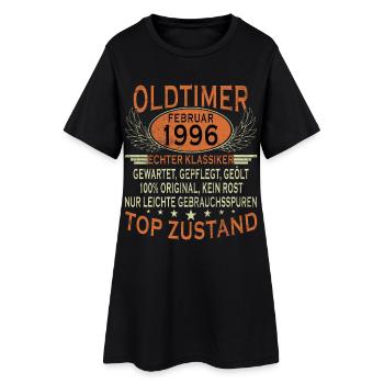 30e anniversaire 30 ans Février 1996 Thé millésime - Robe T-shirt Femme - noir - Devant