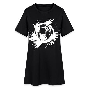 Football Street Art - Robe T-shirt Femme - noir - Devant