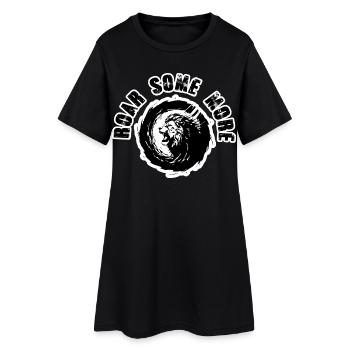 Lion Roar Some More Powerful - Women’s T-Shirt Dress - black - Front