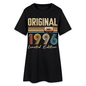 Original 1996 30 Year Birthday Party Gift - Women’s T-Shirt Dress - black - Front