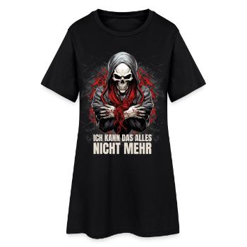 Je ne peux plus faire tout ça - Robe T-shirt Femme - noir - Devant