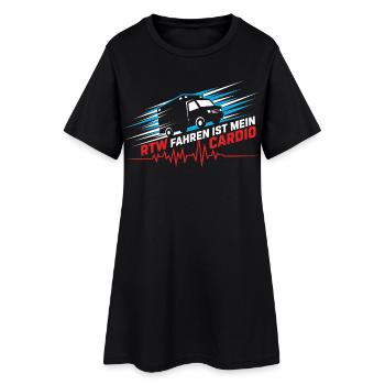 RTW Ambulance Ambulance Rescue Service Paramedic - Women’s T-Shirt Dress - black - Front
