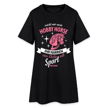 Hobby Horse Chefin Sport-Statement - Women’s T-Shirt Dress - black - Front