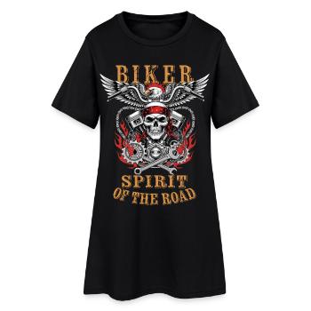 Biker - Spirit of the Road - Robe T-shirt Femme - noir - Devant