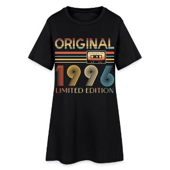 Original 1996 30 Year Birthday Party Gift - Women’s T-Shirt Dress - black - Front