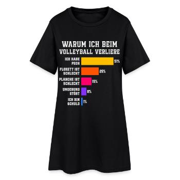 Pourquoi je perds en escrime Escrime - Robe T-shirt Femme - noir - Devant