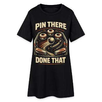 Pinball Pinball Pinball Joueur Il y a fait ça - Robe T-shirt Femme - noir - Devant