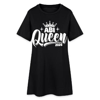 Abi Queen 2026 - Abitur - Spruch - Robe T-shirt Femme - noir - Devant
