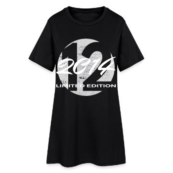 12e anniversaire 2014 cadeau garçons et filles - Robe T-shirt Femme - noir - Devant