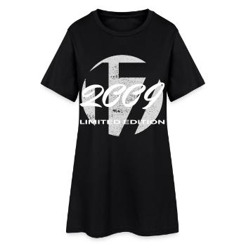 17e anniversaire 2009 cadeau garçons et filles - Robe T-shirt Femme - noir - Devant