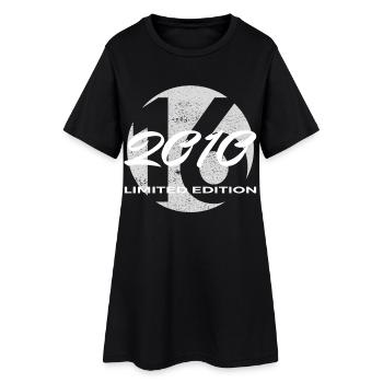 16e anniversaire cadeau garçons et filles 2010 - Robe T-shirt Femme - noir - Devant