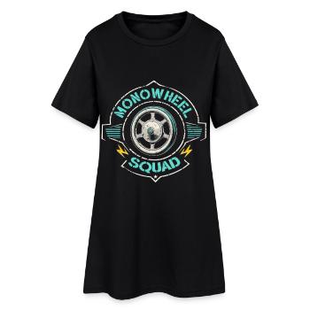 Monowheel Squad Monocycliste - Robe T-shirt Femme - noir - Devant