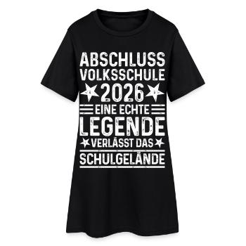 Remise des diplômes de l’école primaire 2026 Terrains de l’école Legend - Robe T-shirt Femme - noir - Devant