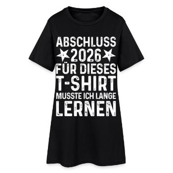 Graduation 2026 T-Shirt - Women’s T-Shirt Dress - black - Front