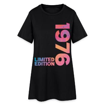 1976 50th Anniversary Birthday Gift 50th Anniversary - Women’s T-Shirt Dress - black - Front