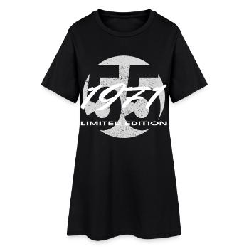 55th Birthday 1971 Gift for Men and Women - Women’s T-Shirt Dress - black - Front